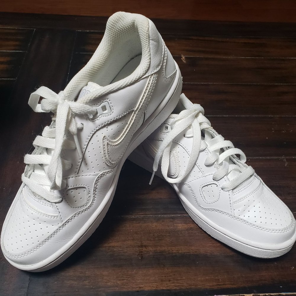 White Nike Son of Force